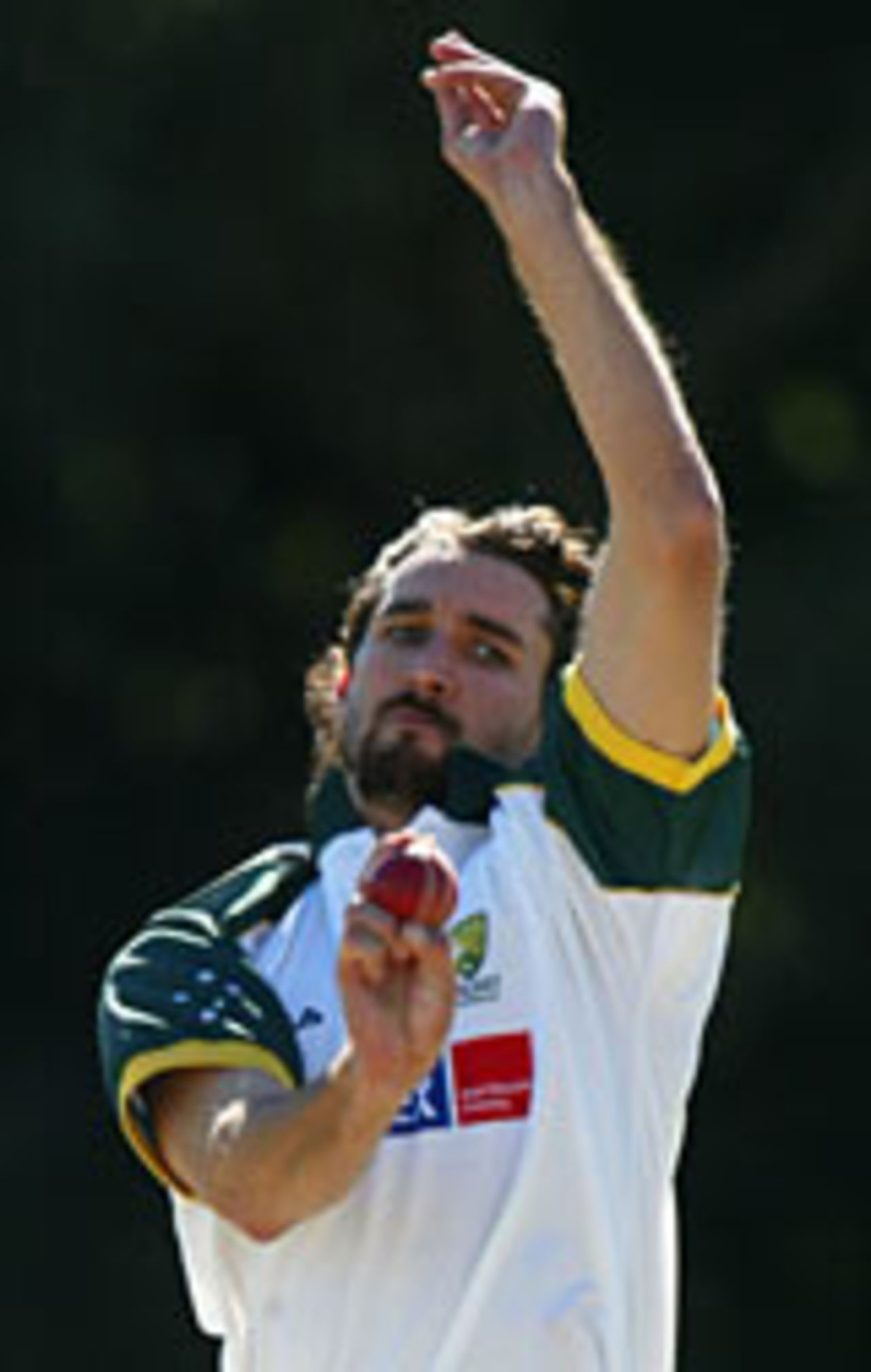Jason Gillespie in training, Allan Border Oval, May 12, 2004