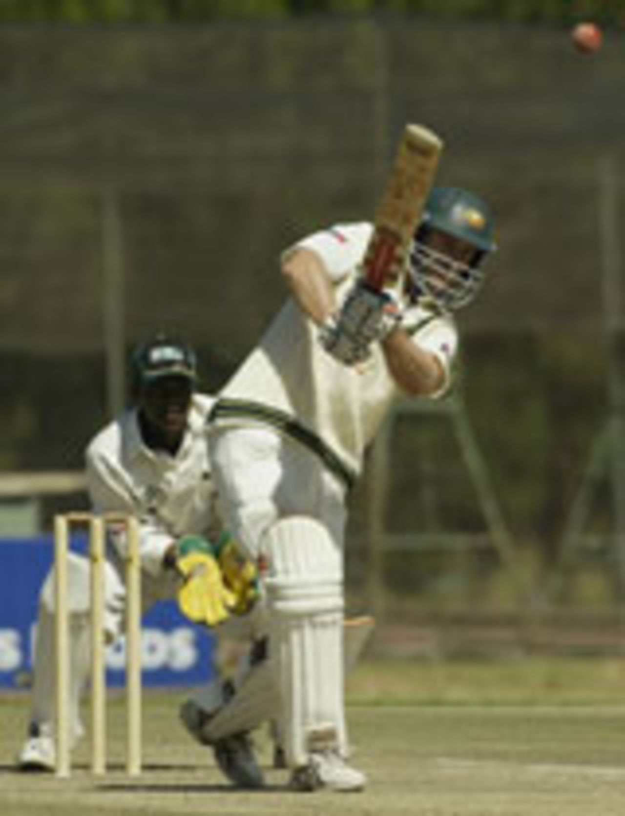 Simon Katich batting, Zimbabwe A v Australians, Harare, May 18, 2004