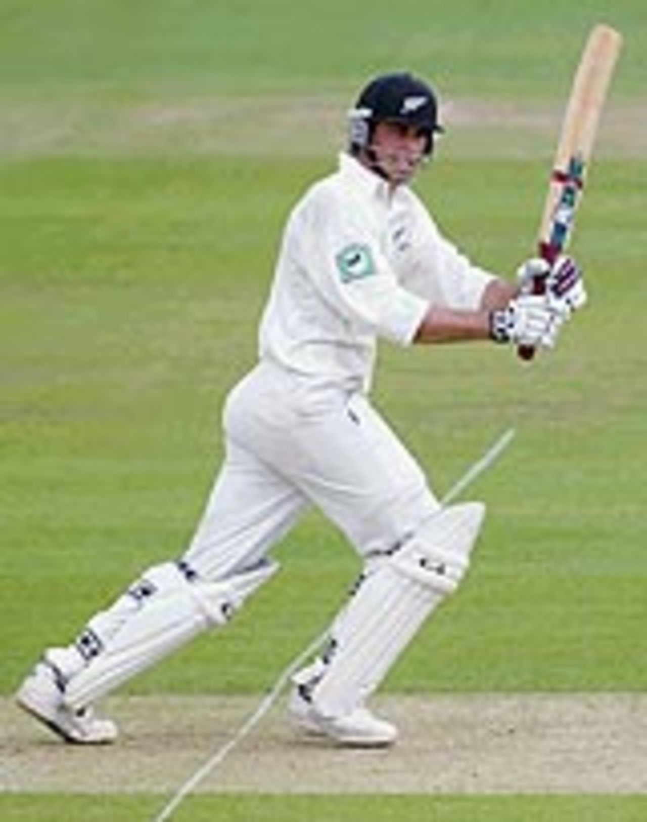 Mark Richardson batting, England v New Zealand, 1st Test, Lord's, May 20, 2004