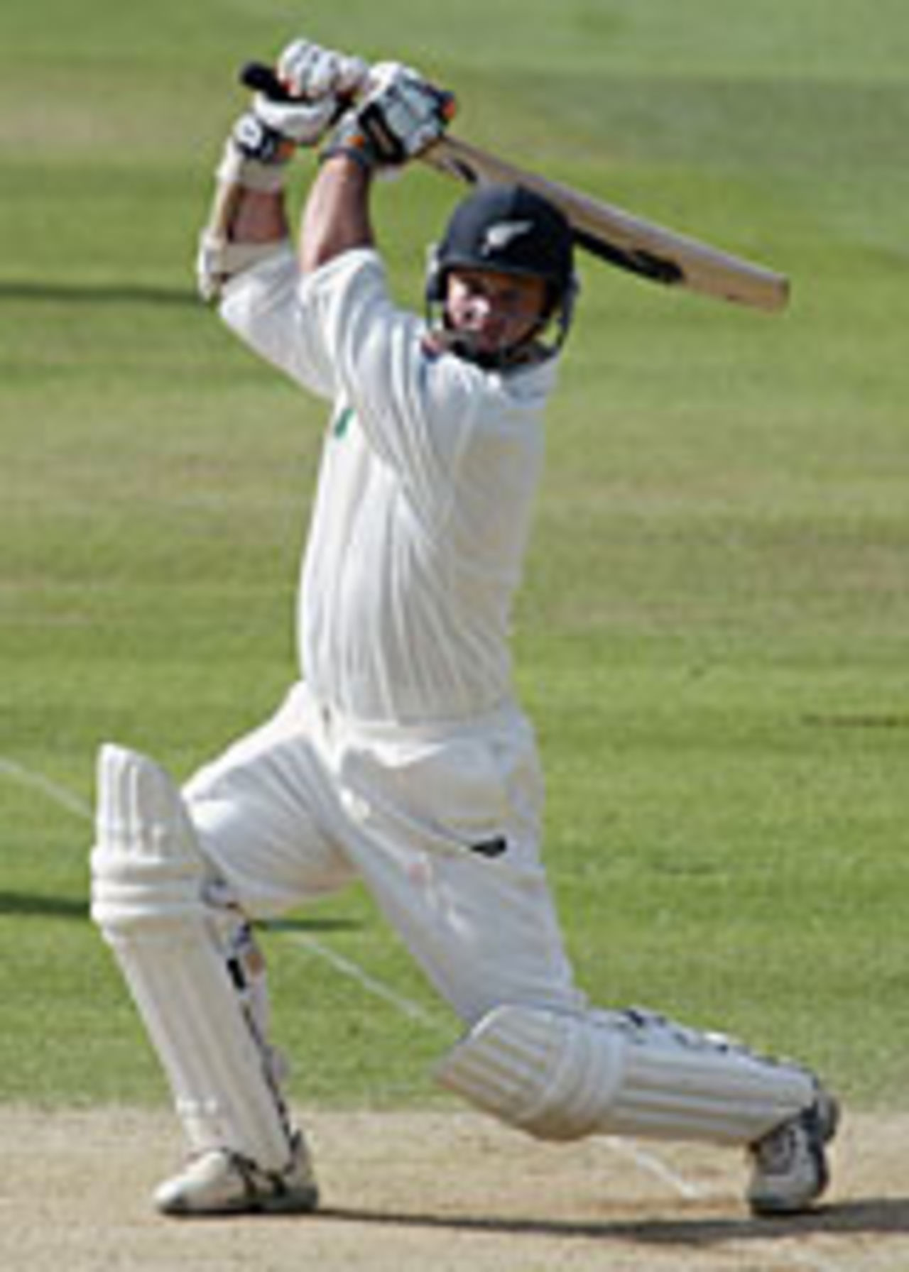 Mark Richardson drives for four, England v New Zealand, 1st Test, Lord's, May 22, 2004