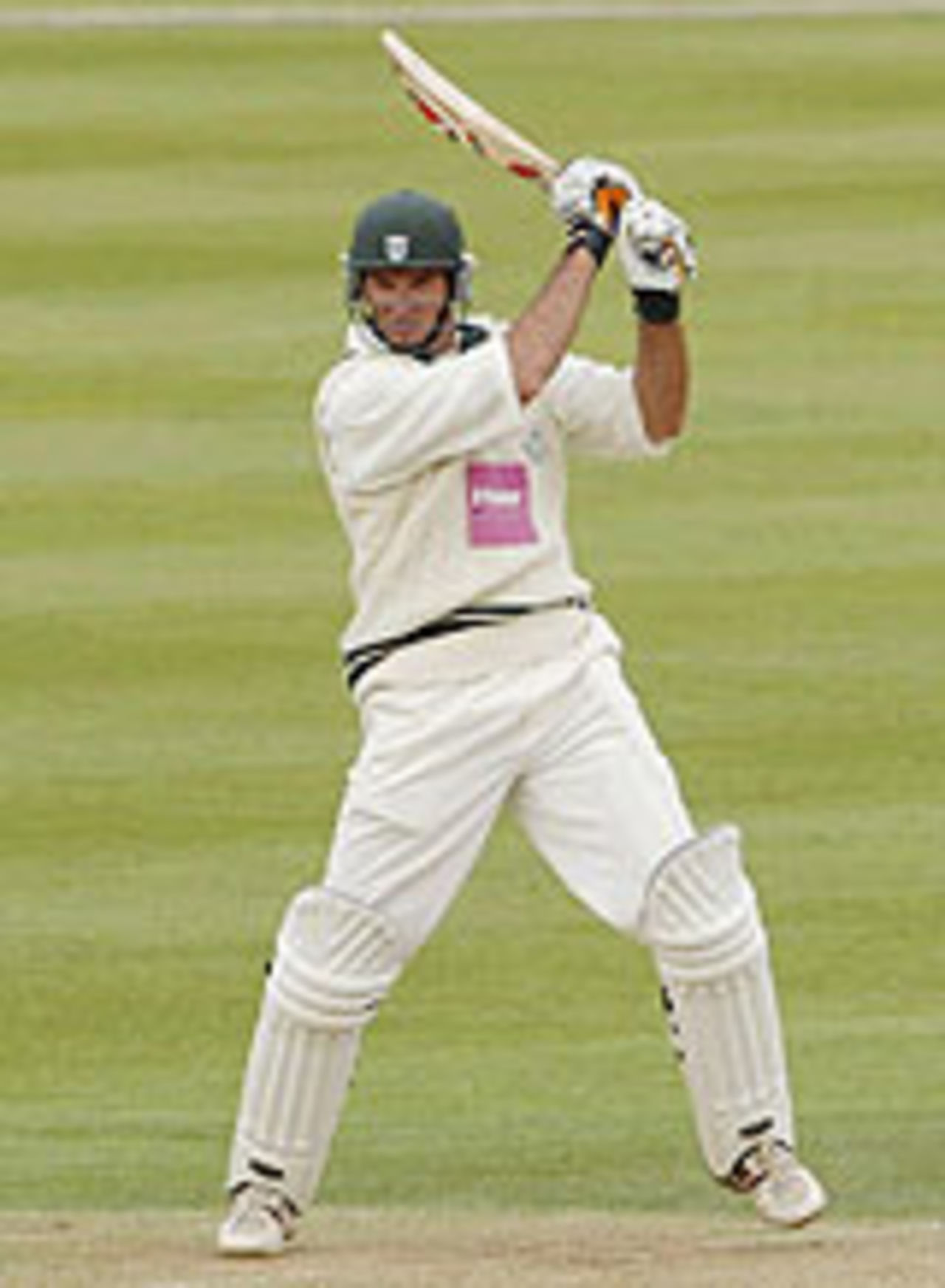 Graeme Hick cuts for four, Worcestershire v Warwickshire, Edgbaston, May 25, 2004