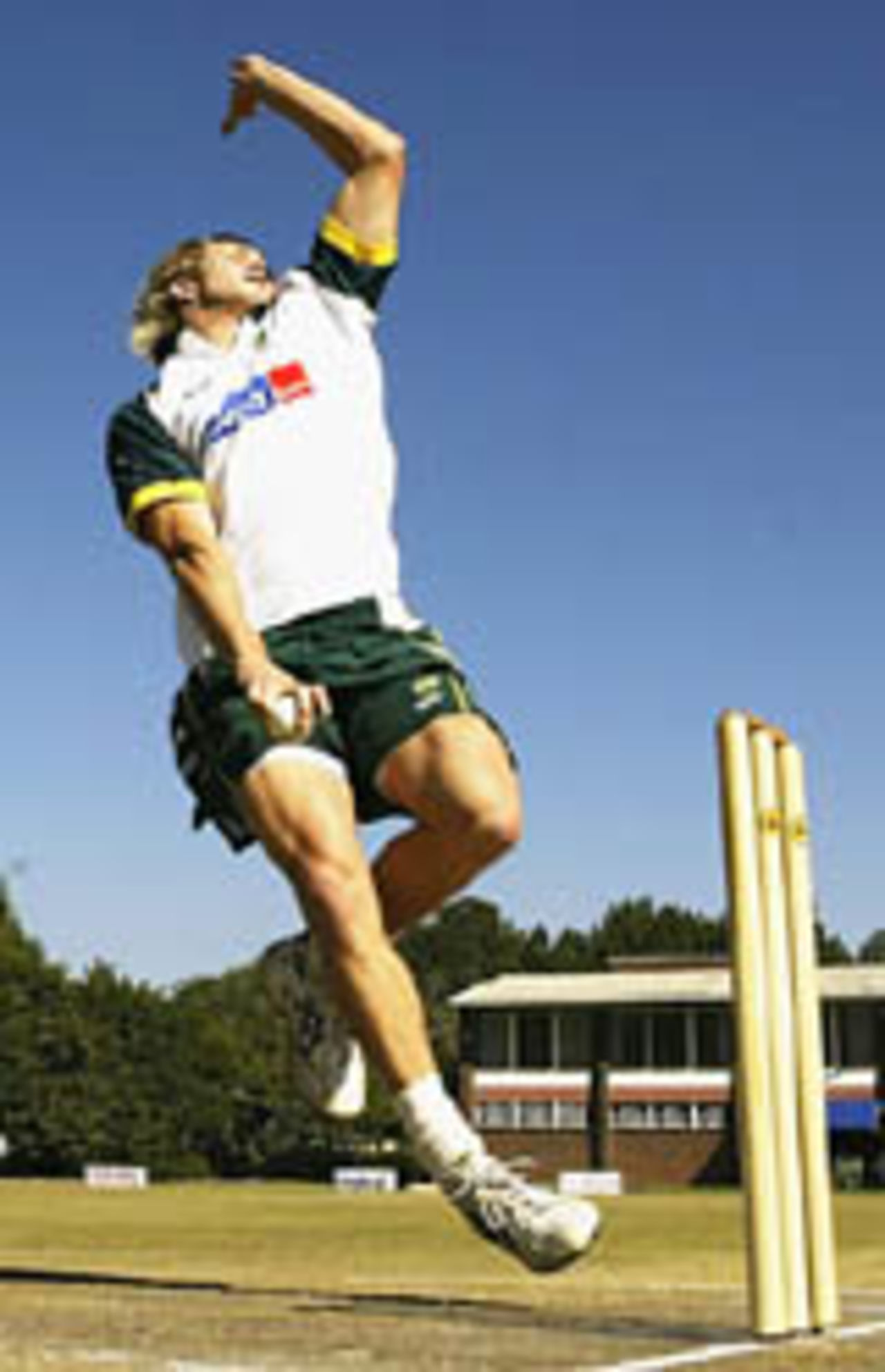Shane Watson in the nets at Harare Sports Club, May 28, 2004