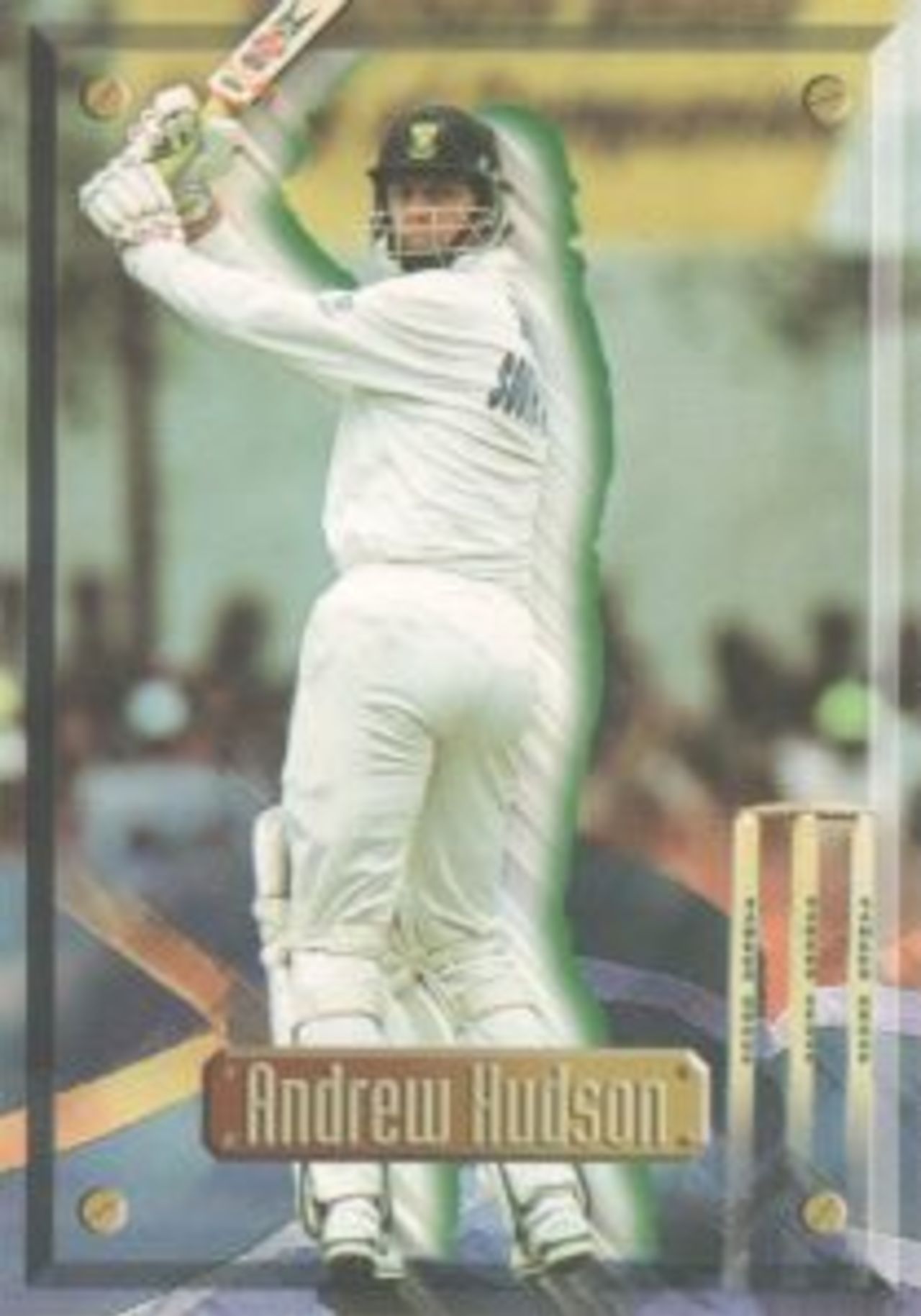 Trade card: Top deck Andrew Hudson