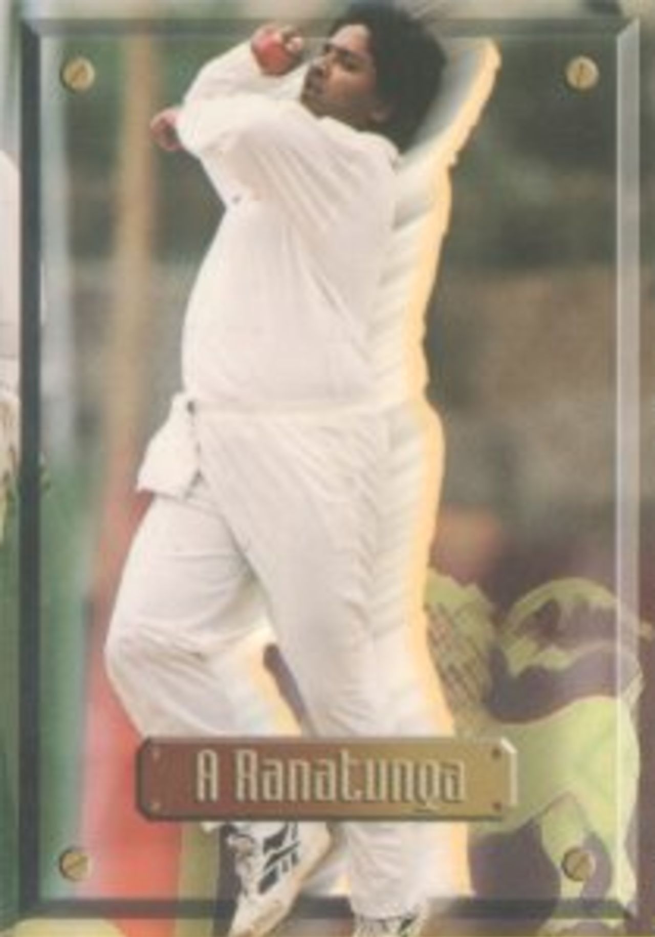 Trade card: Top deck Arjuna Ranatunga