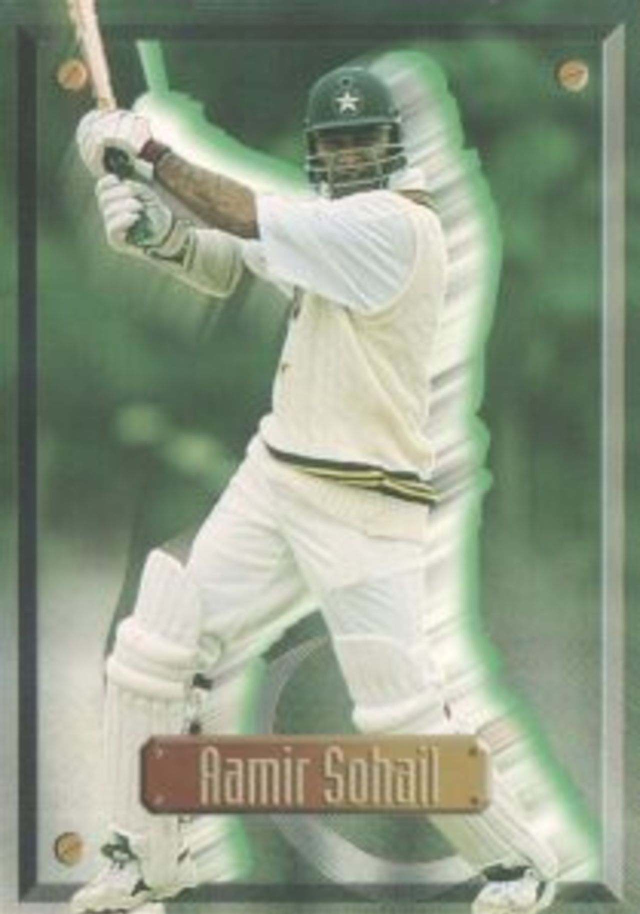 Trade card: Top deck Aamer Sohail