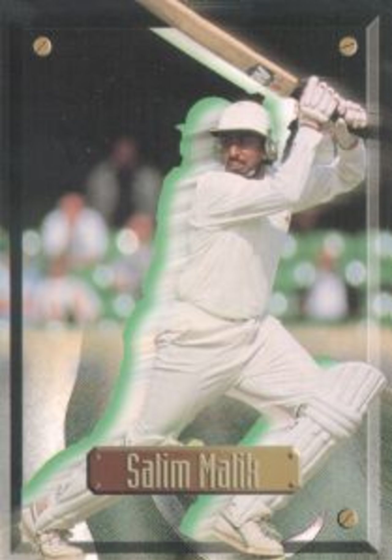Trade card: Top deck Salim Malik