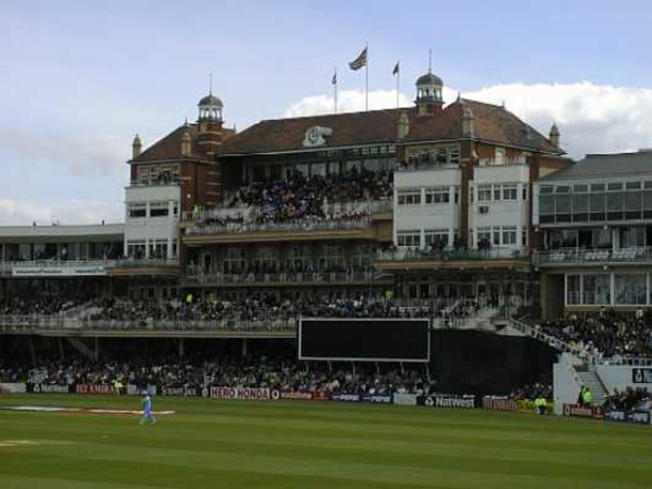 A view of the stadium at the Oval, WC99 4 June 1999