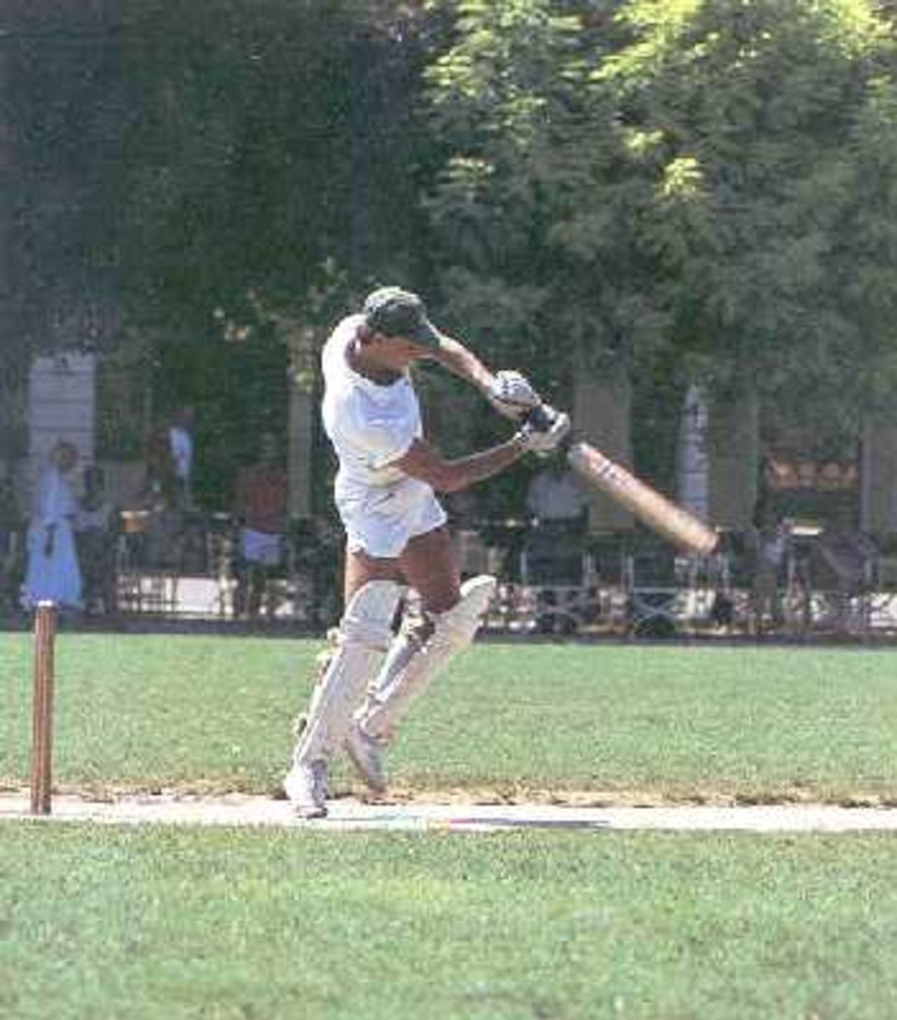 Cricket on the Corfu Ground in Greece