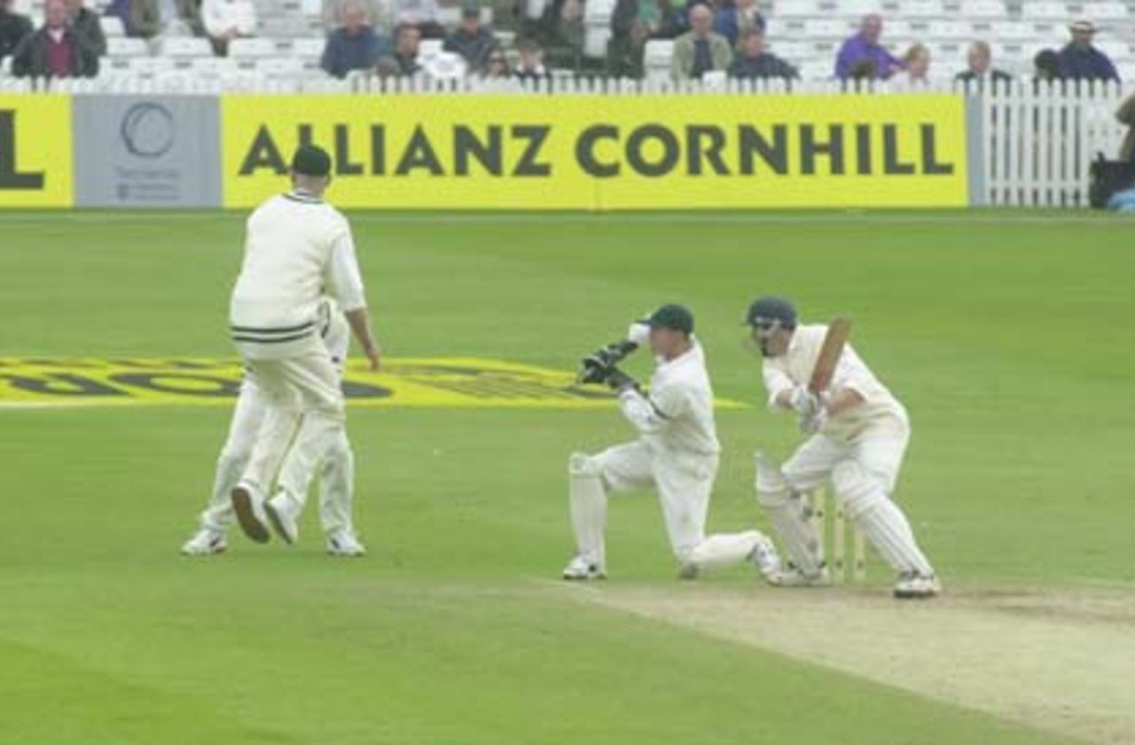 Off the bowling of Murphy