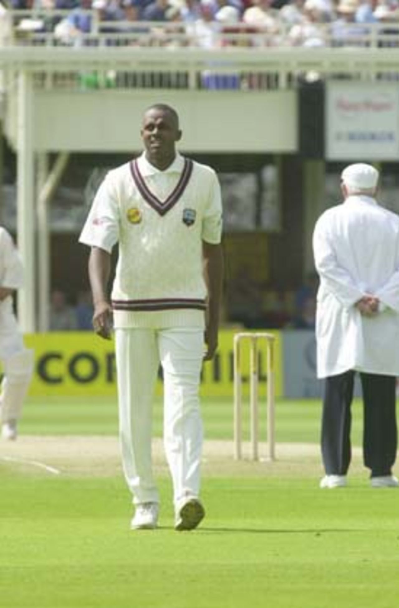 The world record fast bowler in the first Test v England