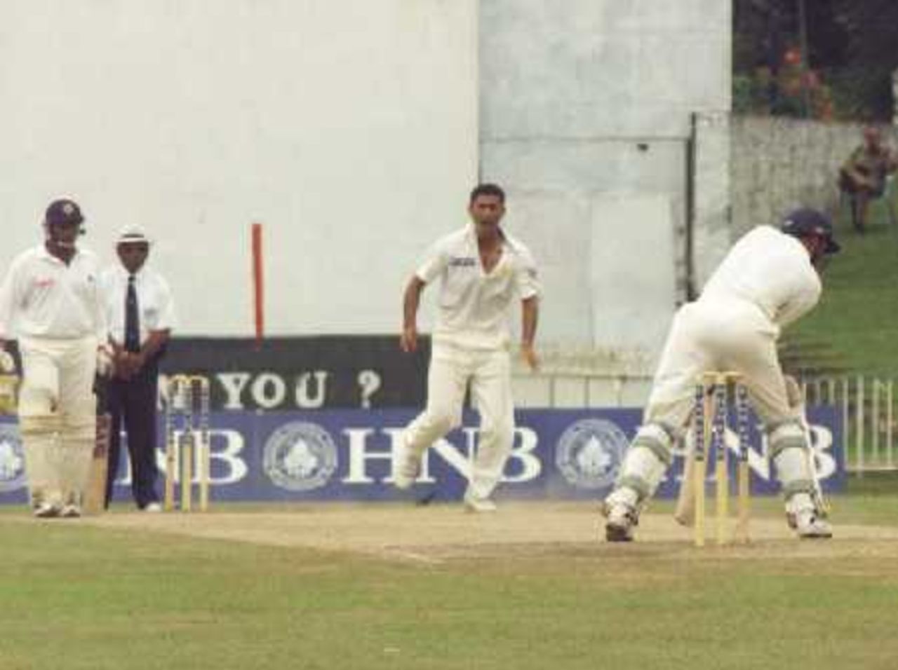 Just in the nick of time, 1st Test Pakistan v Sri Lanka, 14-18 June 2000