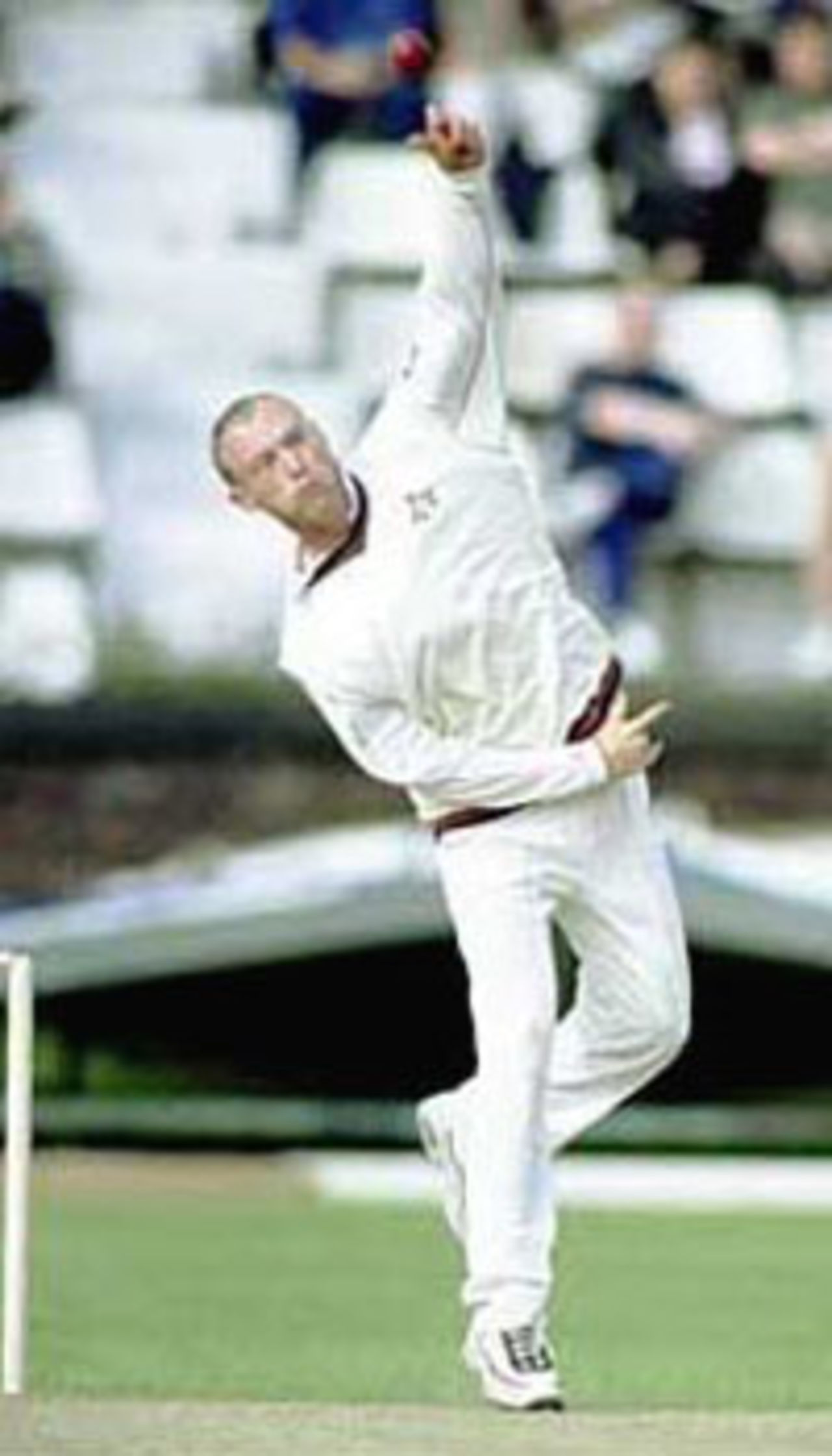 Gary Keedy in action against New Zealand 'A', New Zealand 'A' in England, 2000, Lancashire v New Zealand 'A', Aigburth, Liverpool, 13-16 June 2000(Day 3).