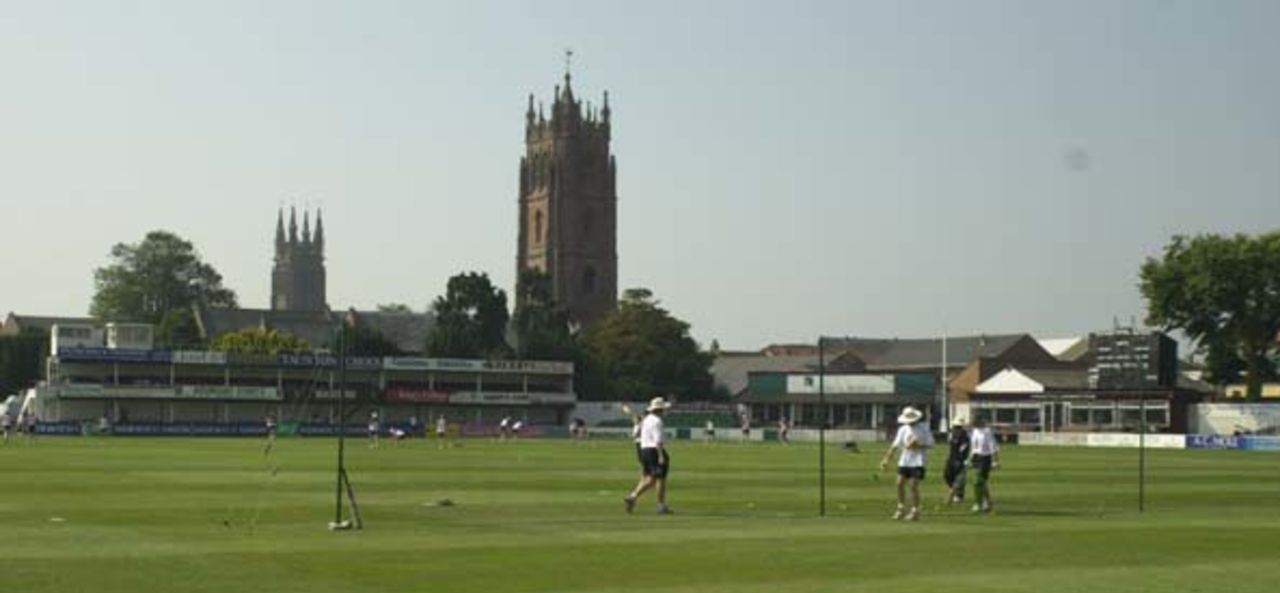 A beautiful setting for the 4th match of the ODI series
