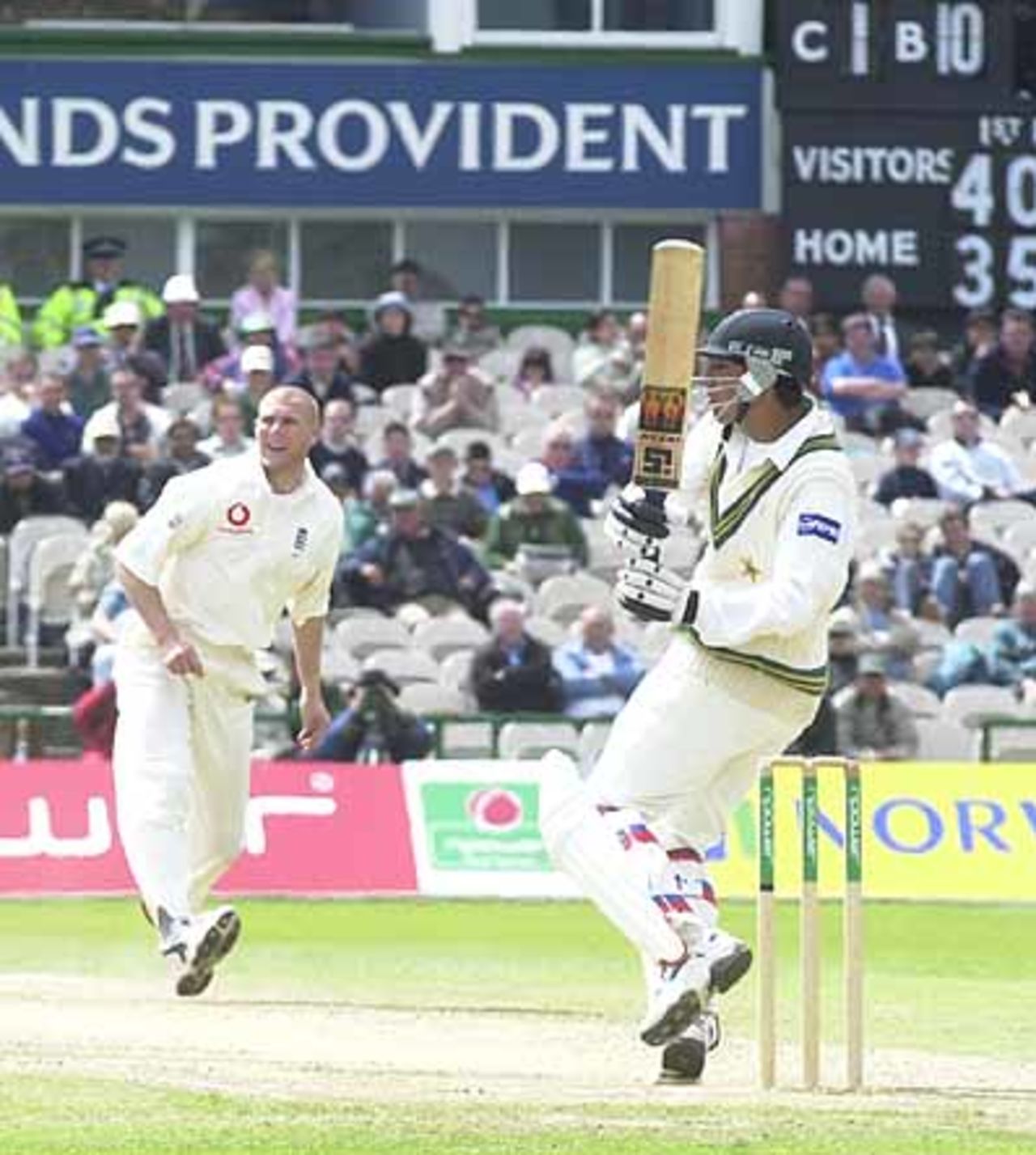 England v Pakistan 2nd npower Test, Manchester , 31 May-4 June 2001