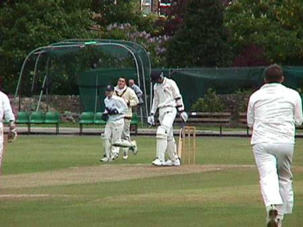 Laycock has Clare caught behind