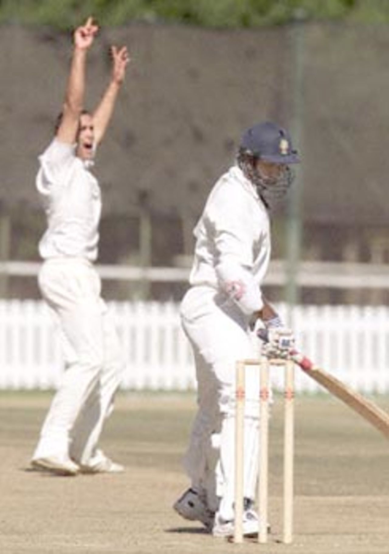 02 June 2001: India in Zimbabwe 2001, CFX Academy v Indians, Country Club, Harare, 02-04 June 2001