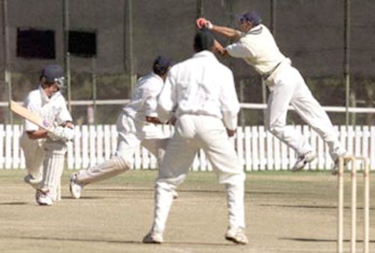 03 June 2001: India in Zimbabwe 2001, CFX Academy v Indians, Country Club, Harare, 02-04 June 2001
