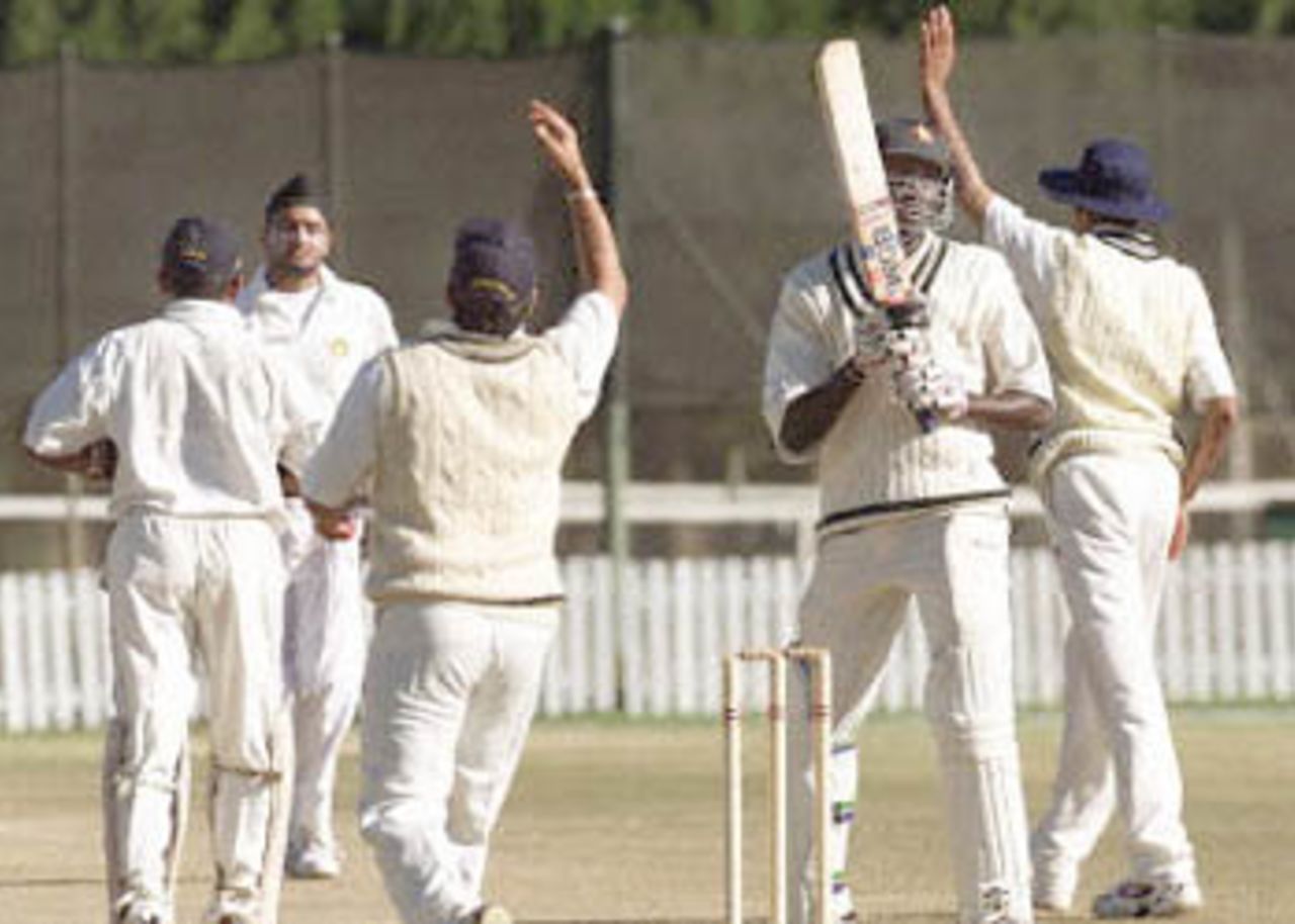 04 June 2001: India in Zimbabwe 2001, CFX Academy v Indians, Country Club, Harare,02-04 June 2001.