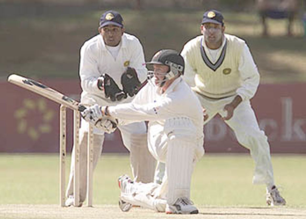 7 June 2001: India in Zimbabwe, 2001, 1st Test, Zimbabwe v India, Queens Sports Club, Bulawayo, 7-11 June 2001(Day 1)
