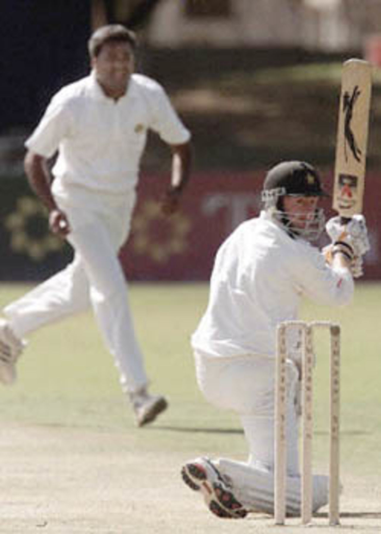 7 June 2001: India in Zimbabwe, 2001, 1st Test, Zimbabwe v India, Queens Sports Club, Bulawayo, 7-11 June 2001(Day 1)