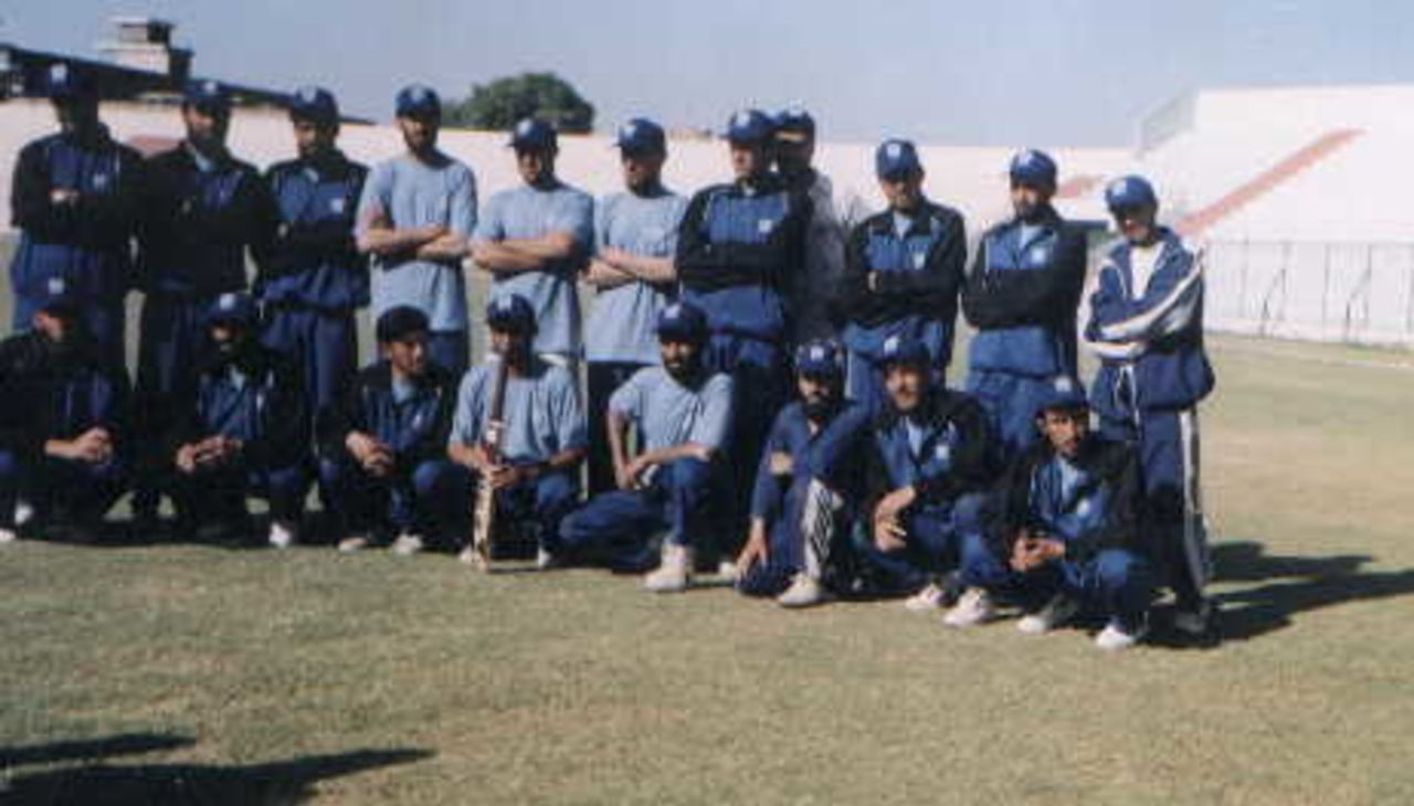A picture of the Afghan national team