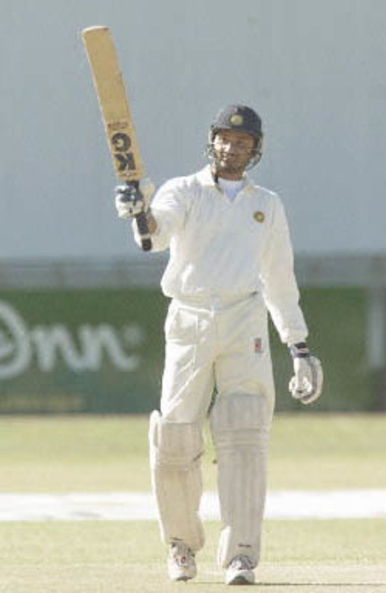 8 June 2001: India in Zimbabwe, 2001, 1st Test, Zimbabwe v India, Queens Sports Club, Bulawayo, 7-11 June 2001(Day 2).