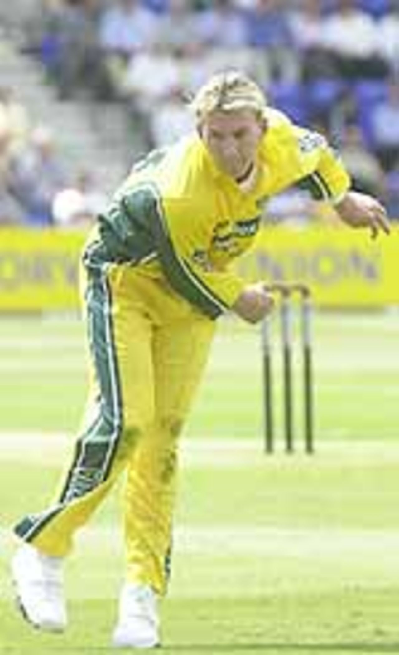 Seen at Bristol before the ODI v England , June 2001