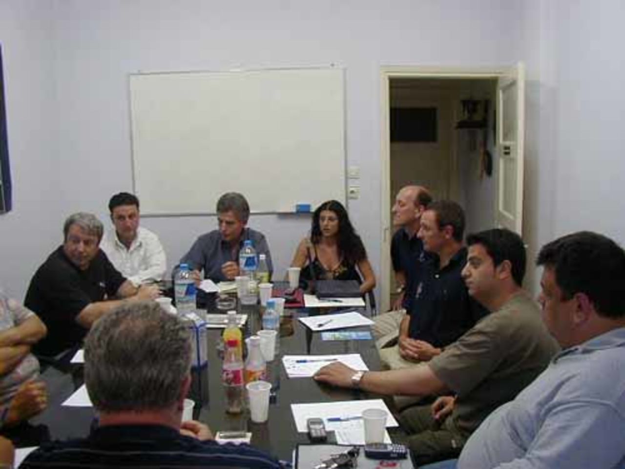 Ian Stuart joins a meeting of the HCF Council
