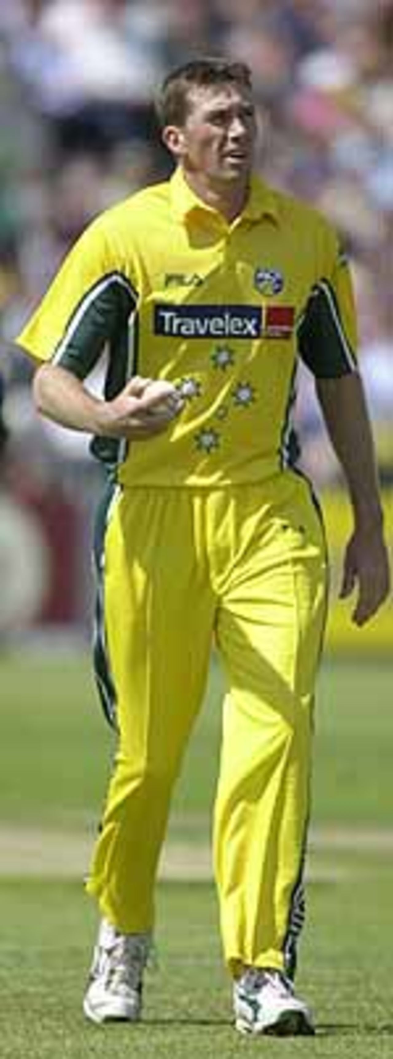 Australia v England , 5th match , Nat West One Day International series, 14 June 2001, Old Trafford