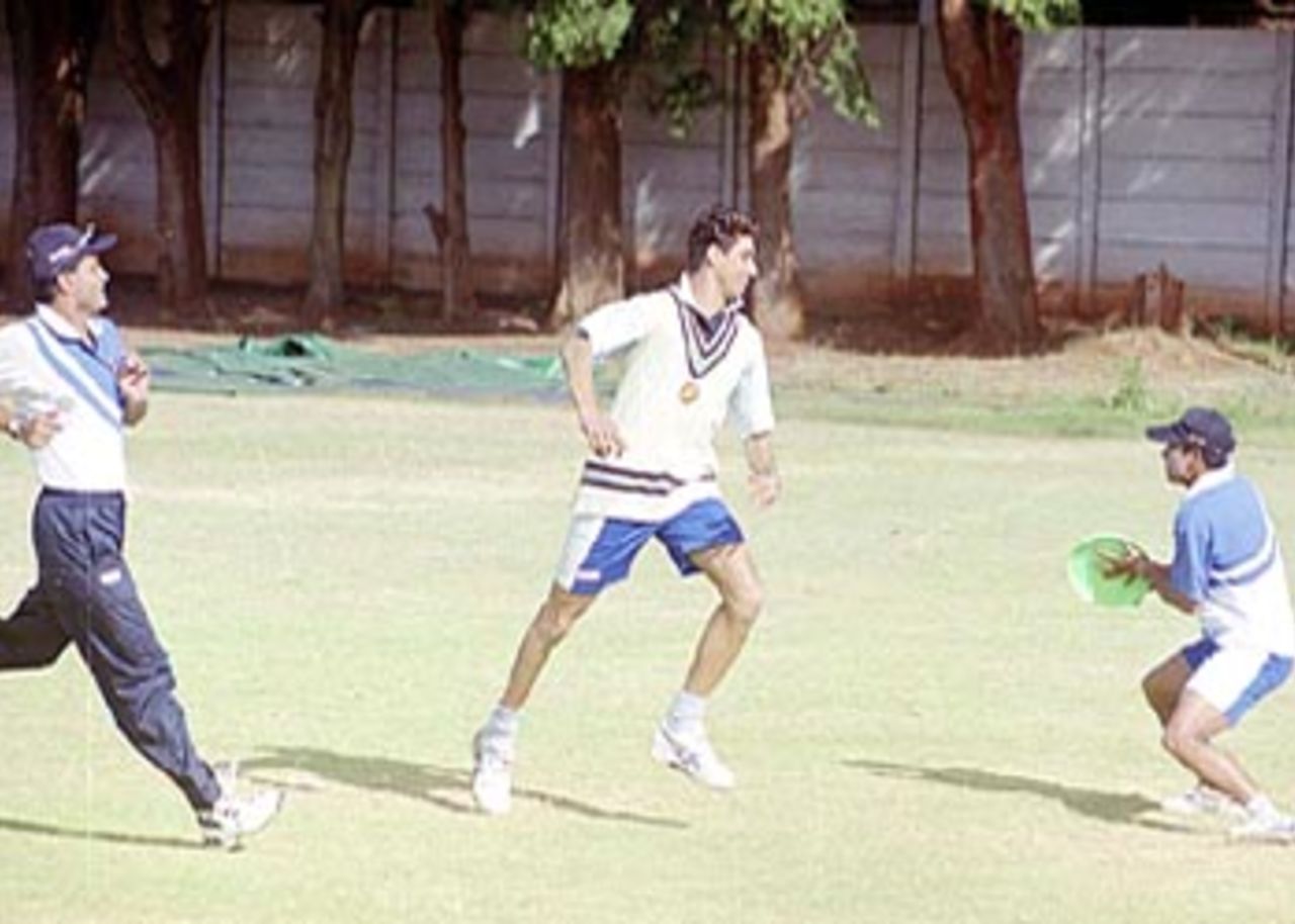 14 June 2001: India in Zimbabwe 2001, Harare Sports Club, Harare.