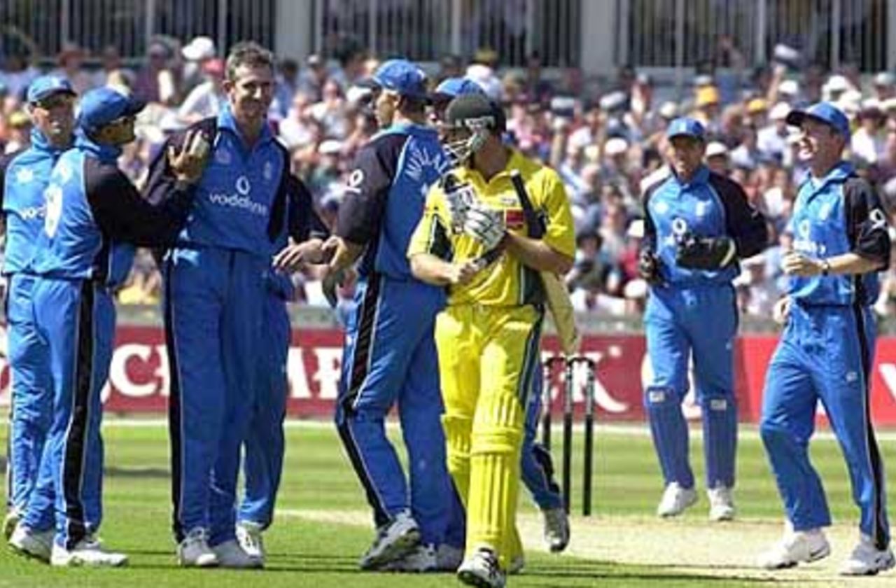Australia v England, NatWest Series 2001, 9th Match, 21 June 2001, Oval