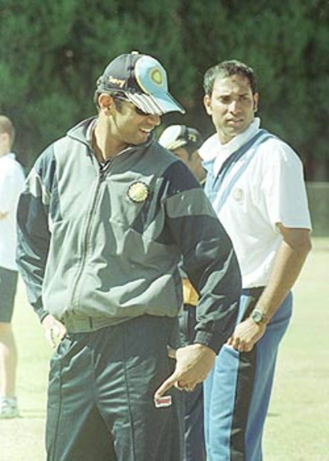 21 June 2001: India in Zimbabwe 2001, Sunrise, Harare.