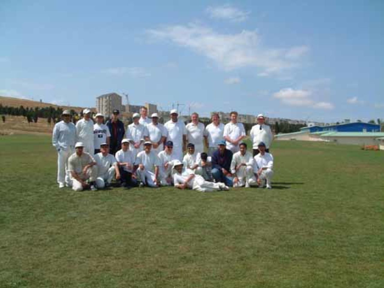 Combined teams in Azerbaijan, Spirt of Cricket weekend 2002