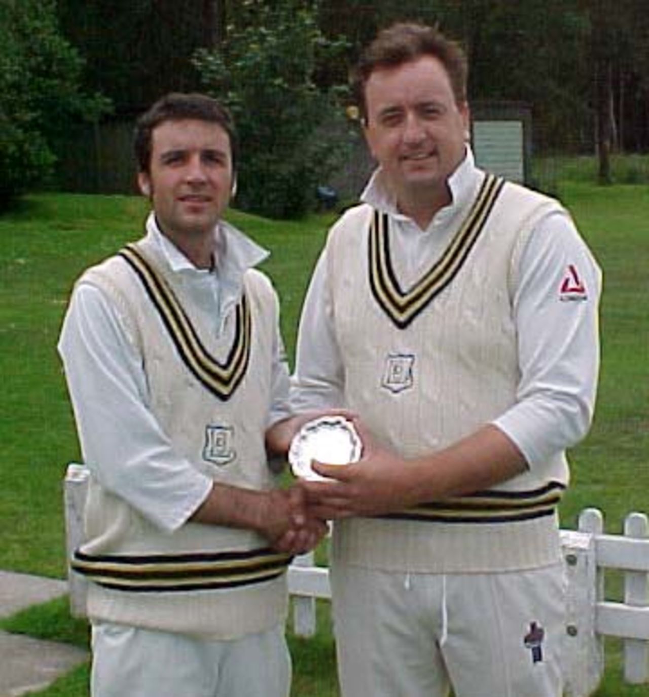 Andy Cattle of Leckford receives SPCL Division III Bowling award for May 2002