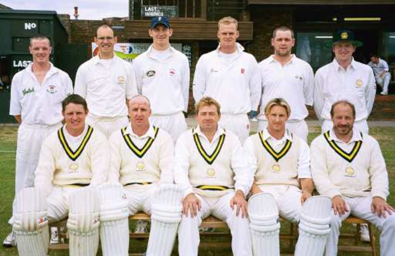 Team: standing l/r - Jason Carr, Dave Coles, Ben Craft, Will Follett, Paul Allen, Ian Young<br>seating l/r - Daniel Peacock, Brian Clemow, Neil Trestrail, Glyn Treagus, Dave Burgess