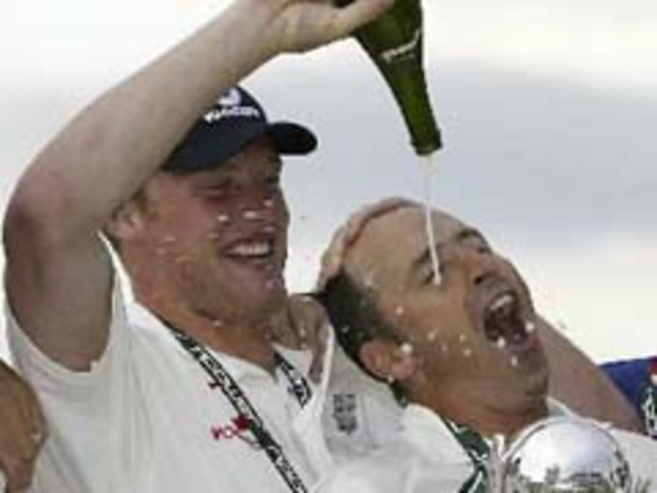 Flintoff and Hussain