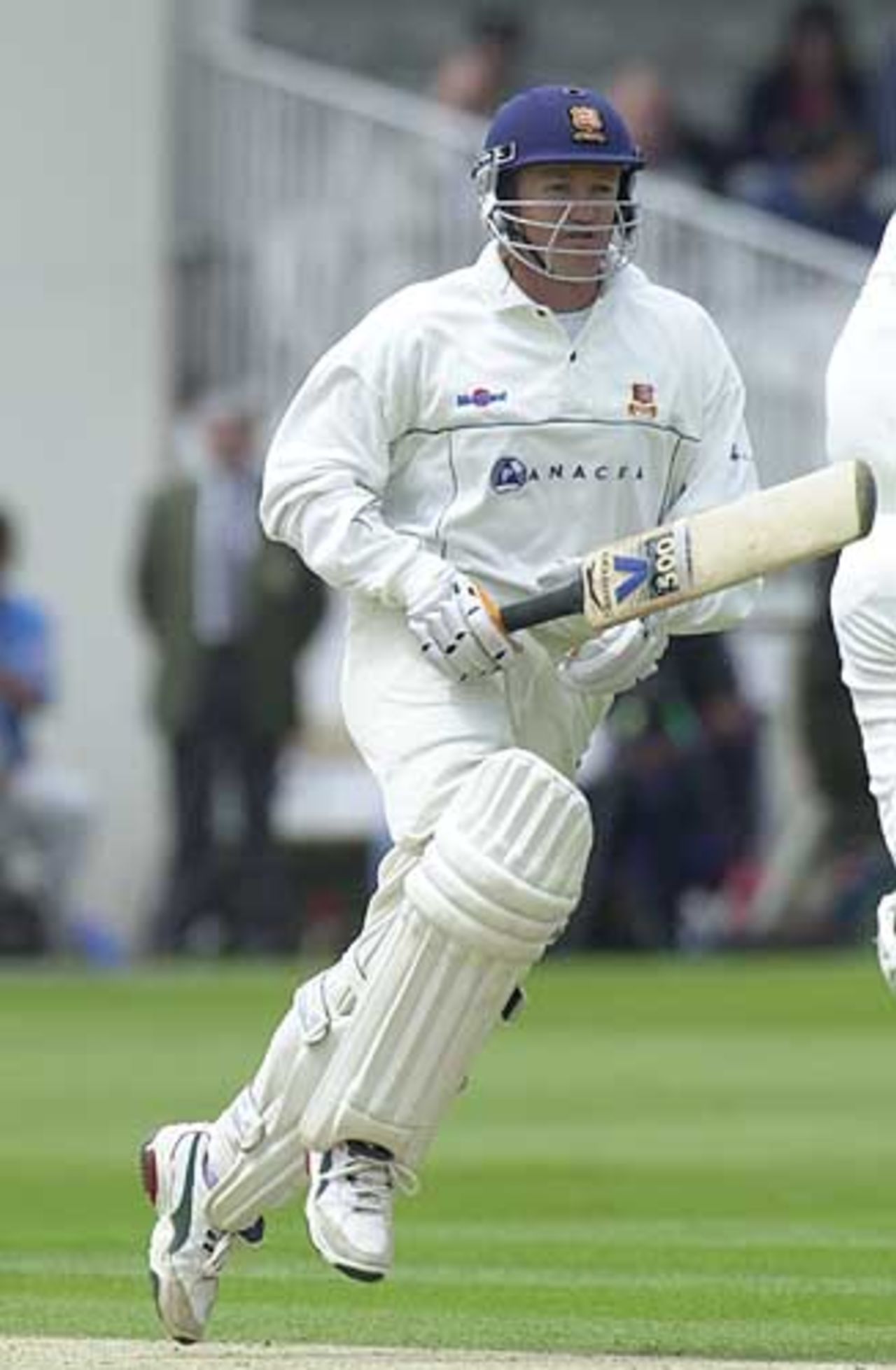 Andy Flower busy rebuilding the Essex innings, Essex v Warwickshire, B and H Cup Final, Lord's, 22 June 2002