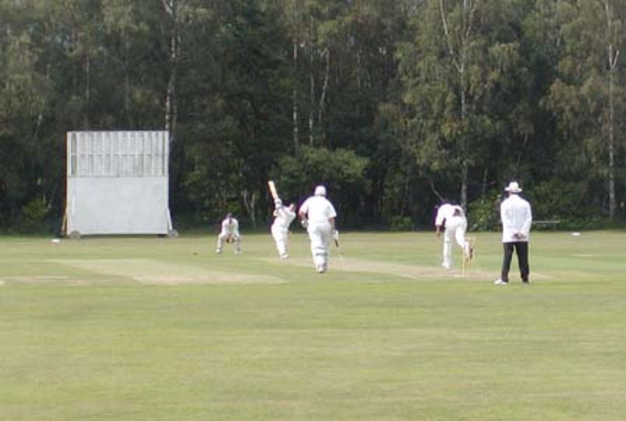 Action from the Southern Electric Premier League, Paultons v New Milton
