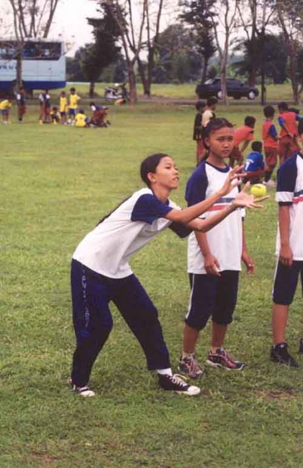 Catching practice in Bali