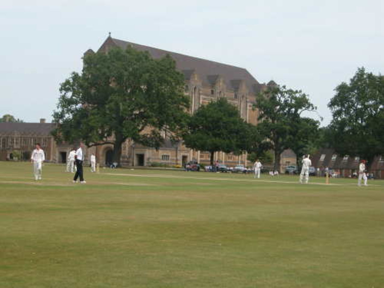 Another scene with the Chapel in the background