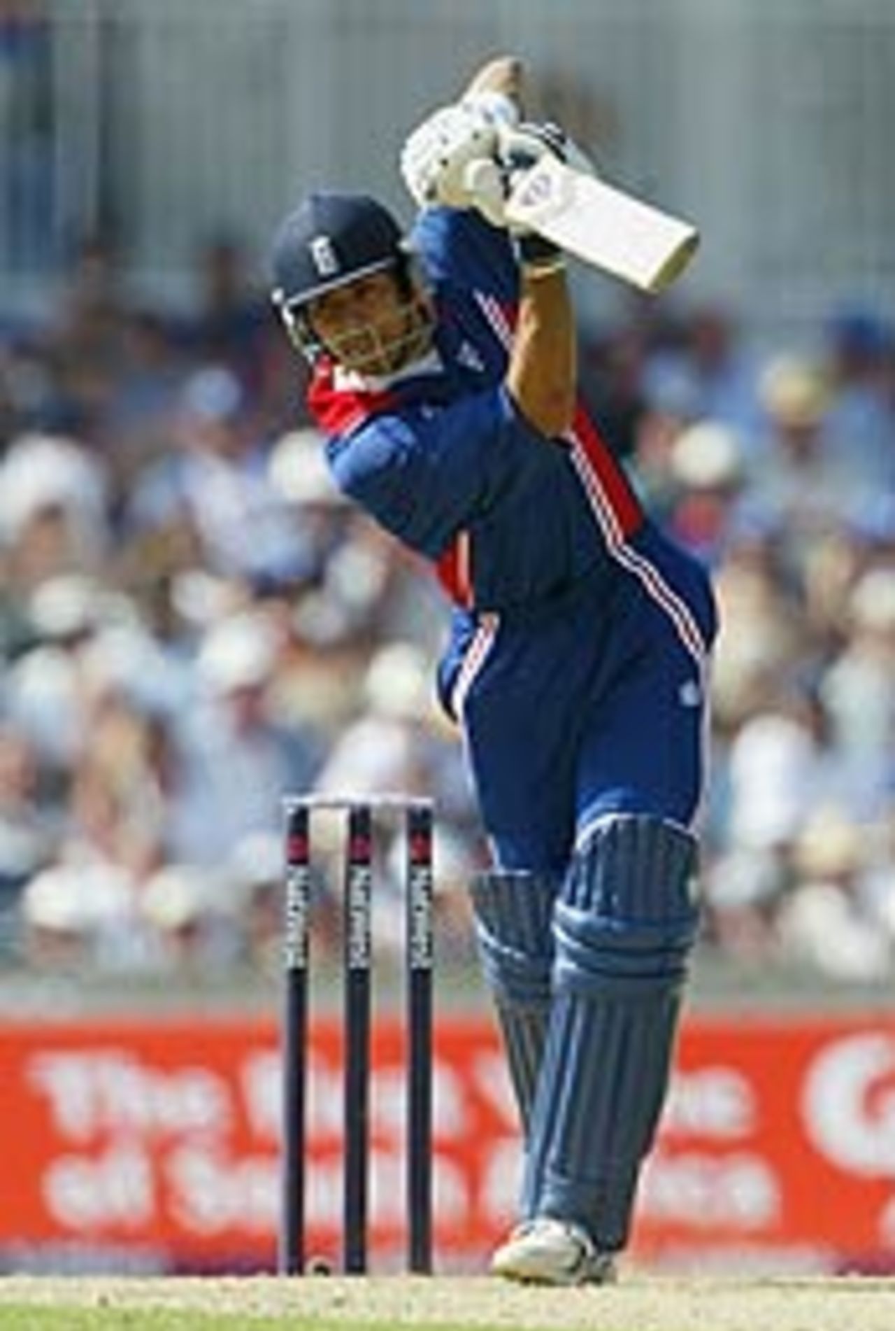 Vikram Solanki on his way to a hundred, England v South Africa, The Oval, June 28, 2003