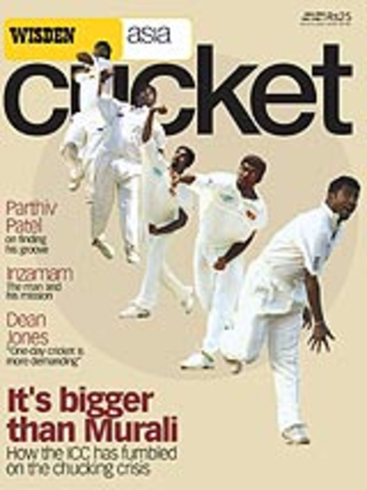 Wisden Asia Cricket June 2004 cover