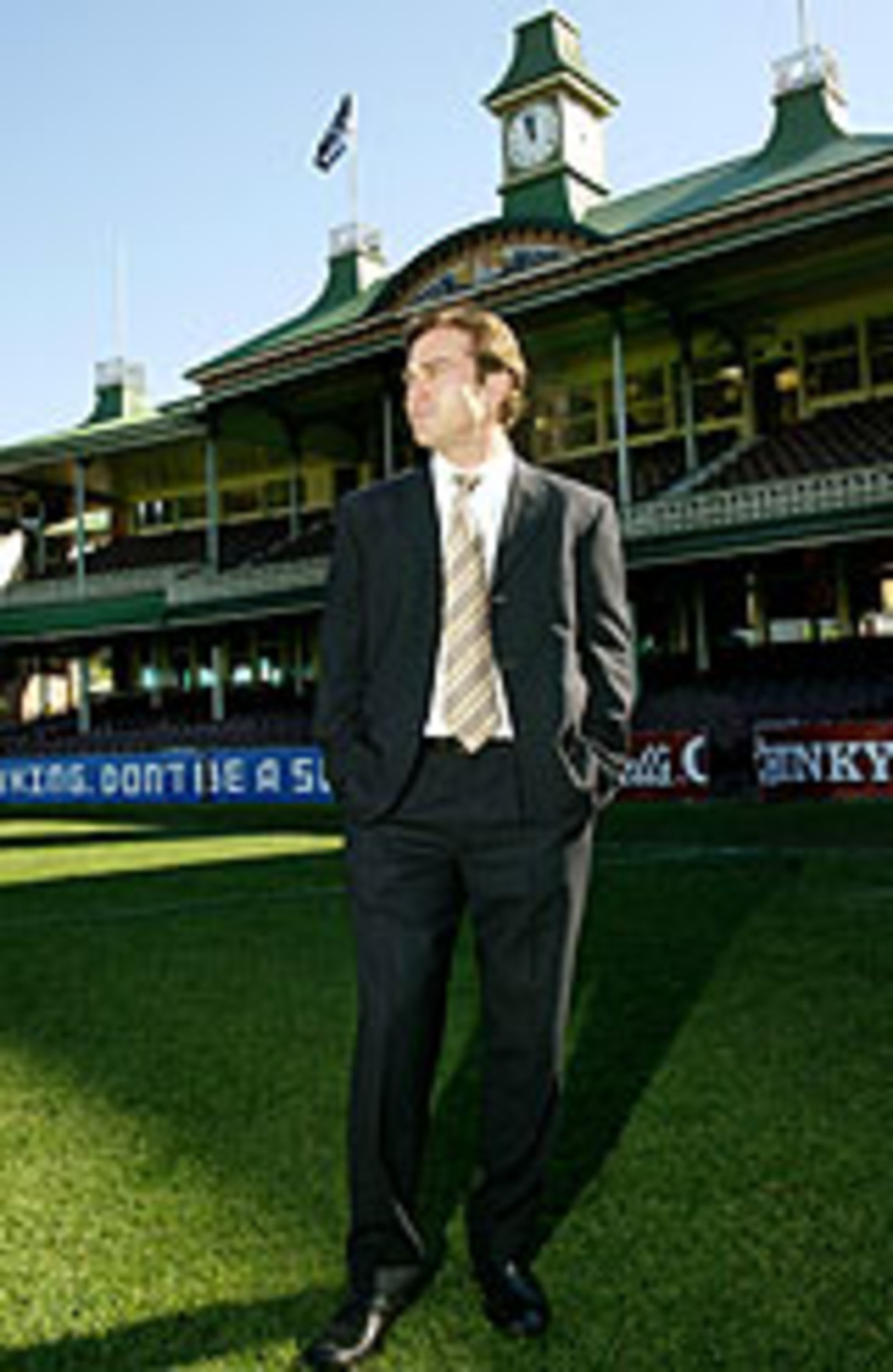 Michael Slater having a look around the SCG after retiring, June 9 2004