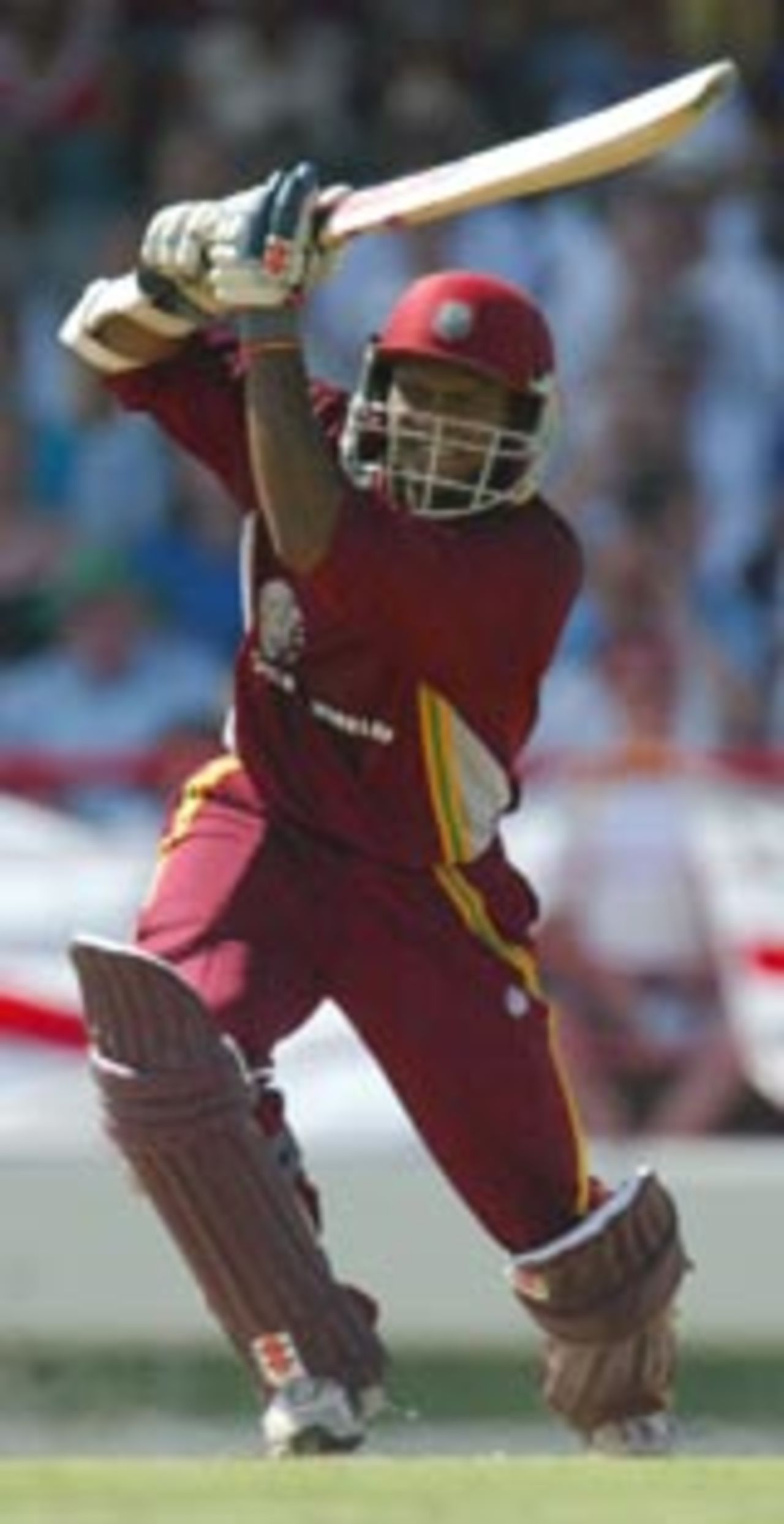 Shivnarine Chanderpaul in action against England, England v West Indies, May 6 2004