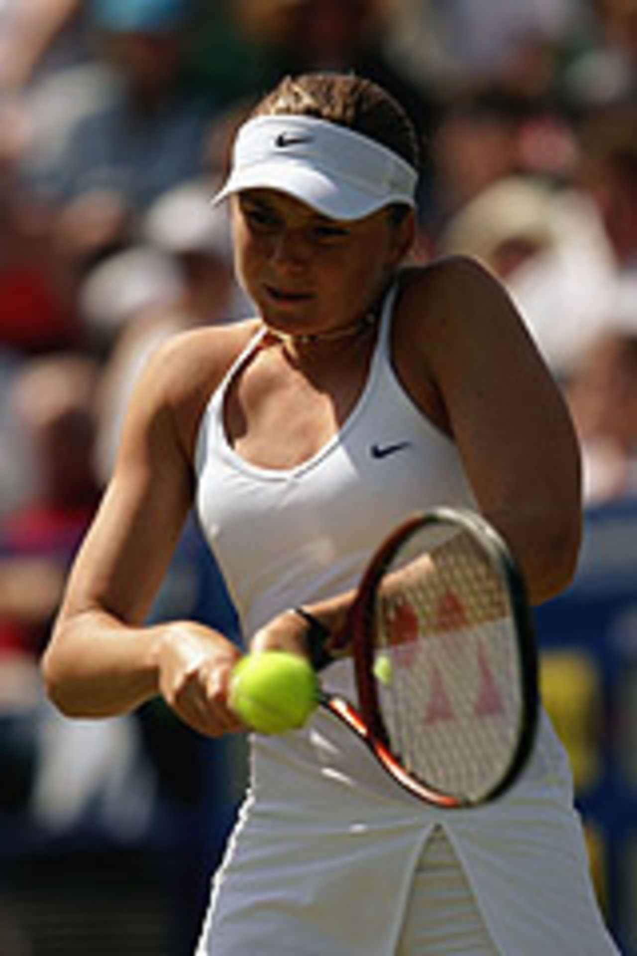 Daniela Hantuchova at Wimbledon 2004