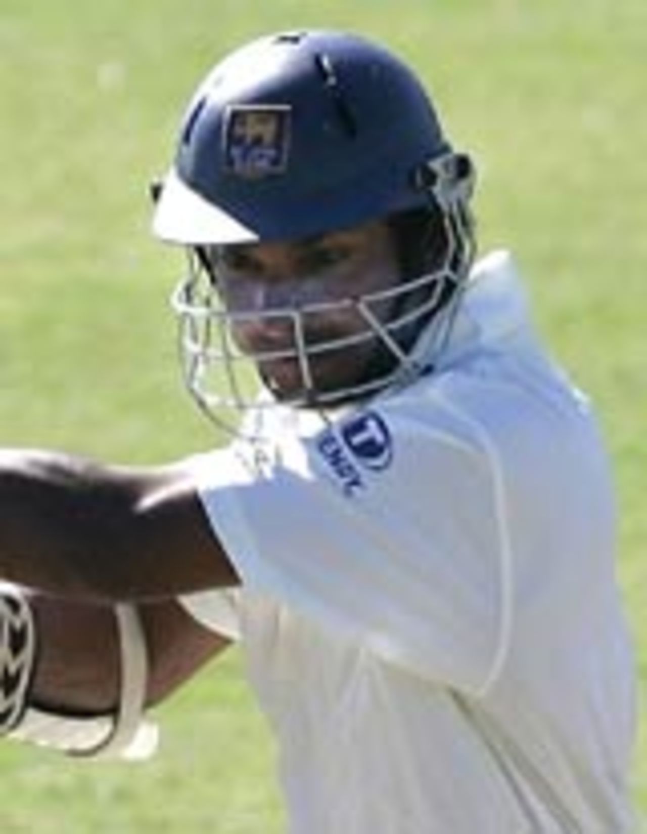 Kumar Sangakkara on the way to his double-century, NTCM XI v Sri Lankans, Darwin, June 26, 2004