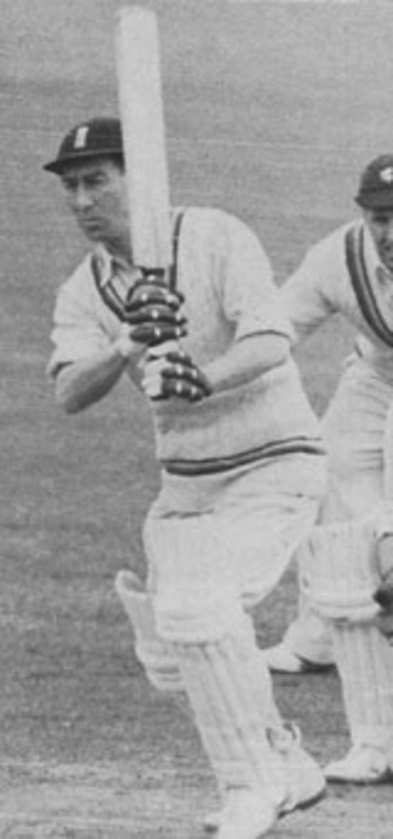 Norman Yardley batting