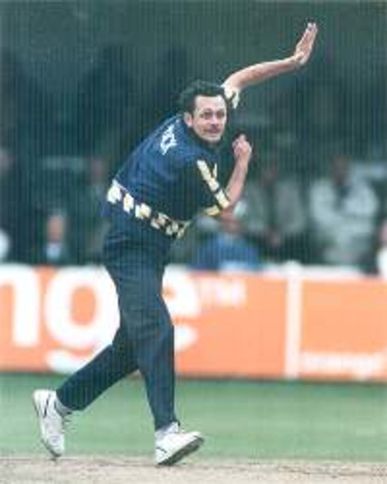 Steve Barwick in action in a Sunday League game at Cardiff in 1993
