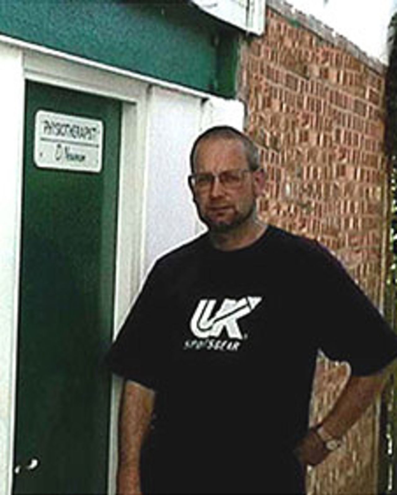 Davied Newman, "Spok" to his friends, Hampshire Cricket Club physio.
