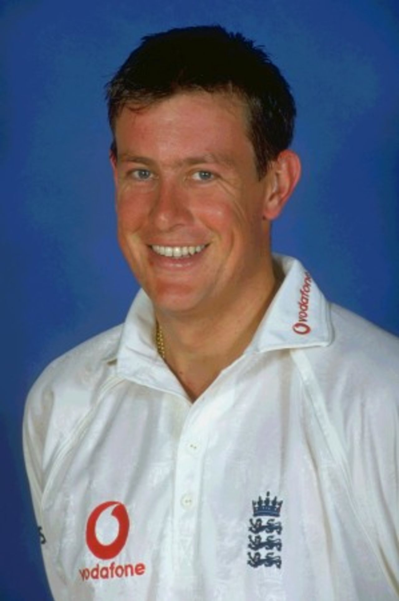 21 Sep 1999: Portrait of Ashley Giles of the England team taken at Lilleshall, England